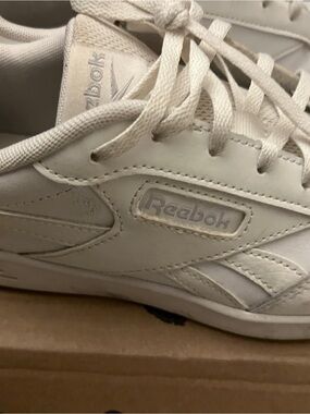 Reebok White Low-Top Sneakers